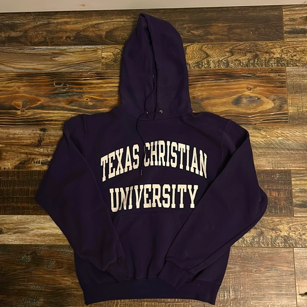 Sweat-shirt vintage champion Texas Christian University